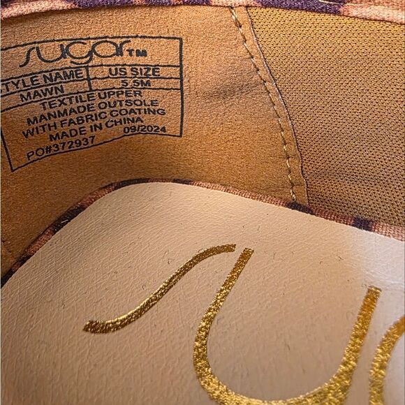 BRAND NEW SUGAR LEOPARD PRINT WOMEN MARY JANE FLAT - Picture 16 of 16